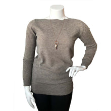 Long Sleeve Boat Neck Tunic Sweater with Rib Details