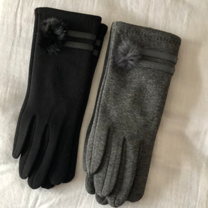 Winter Gloves with Fur