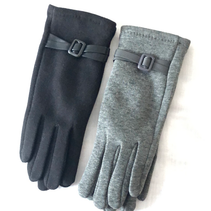 Winter Gloves with Buckle